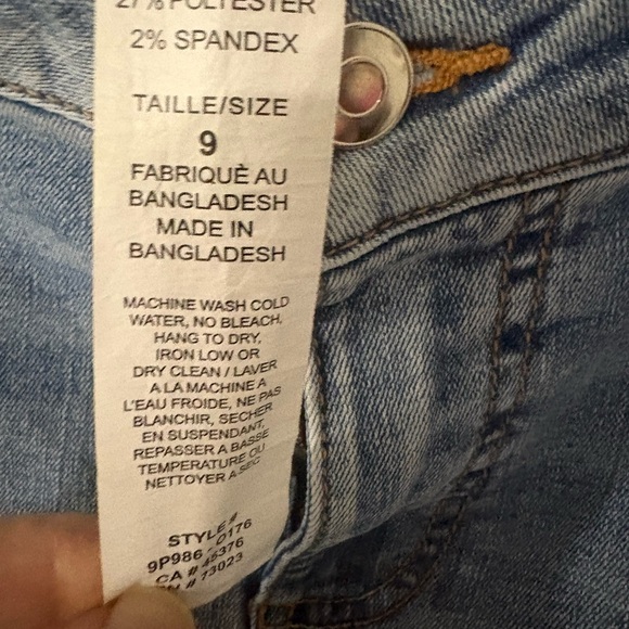 Suzy Shier Light Blue Straight-Leg Jeans - Picture 4 of 5